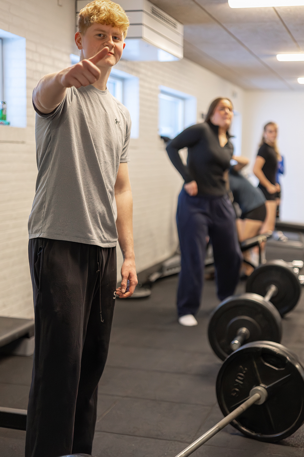 fitness linje på efterskole