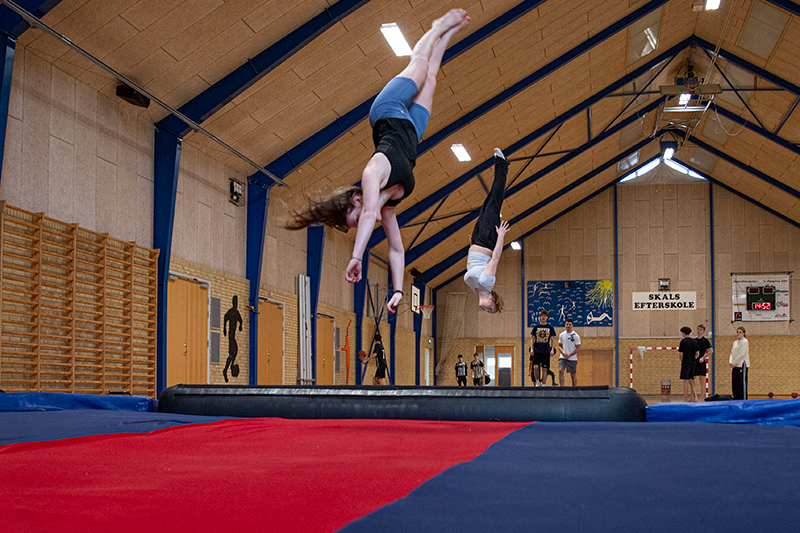 Linjefaget spring på Skals Efterskole